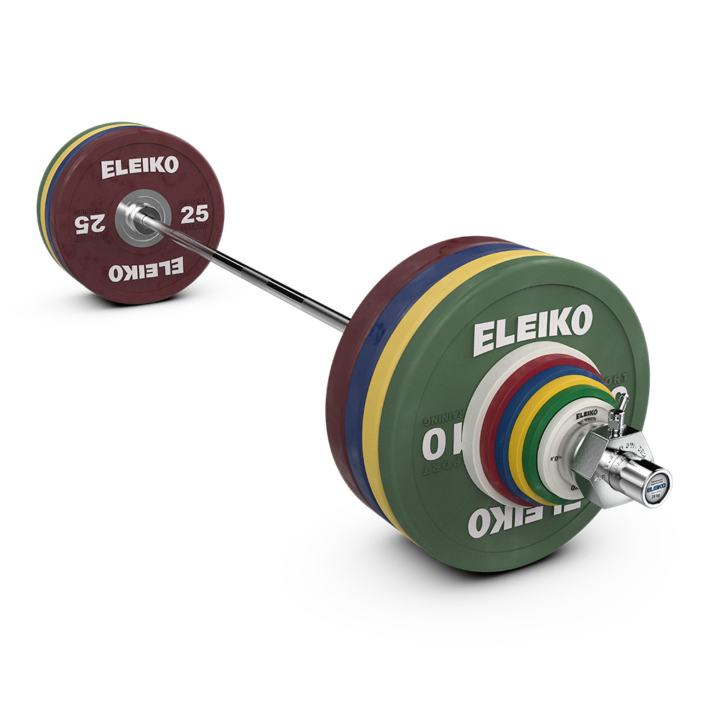 Skivstångsset Eleiko Performance NxG 190 kg, Men, Coloured